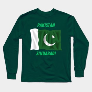 Pakistan Zindabad Long Sleeve T-Shirt